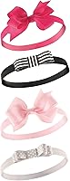 Vista 29 de Hudson Baby Cotton and Synthetic Headbands, Size 0-24 Months