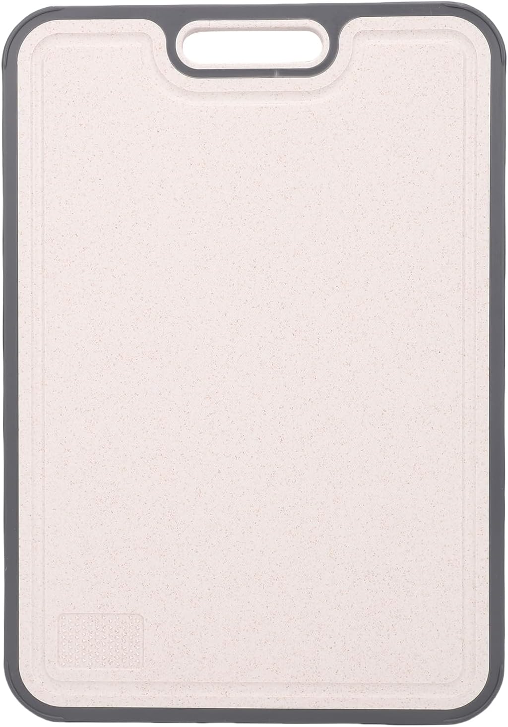 15 x 10in Stainless Steel/Wheat Straw PP Cutting Board for Kitchen, Double Sided for Meat & Vegetables, Kitchen presents