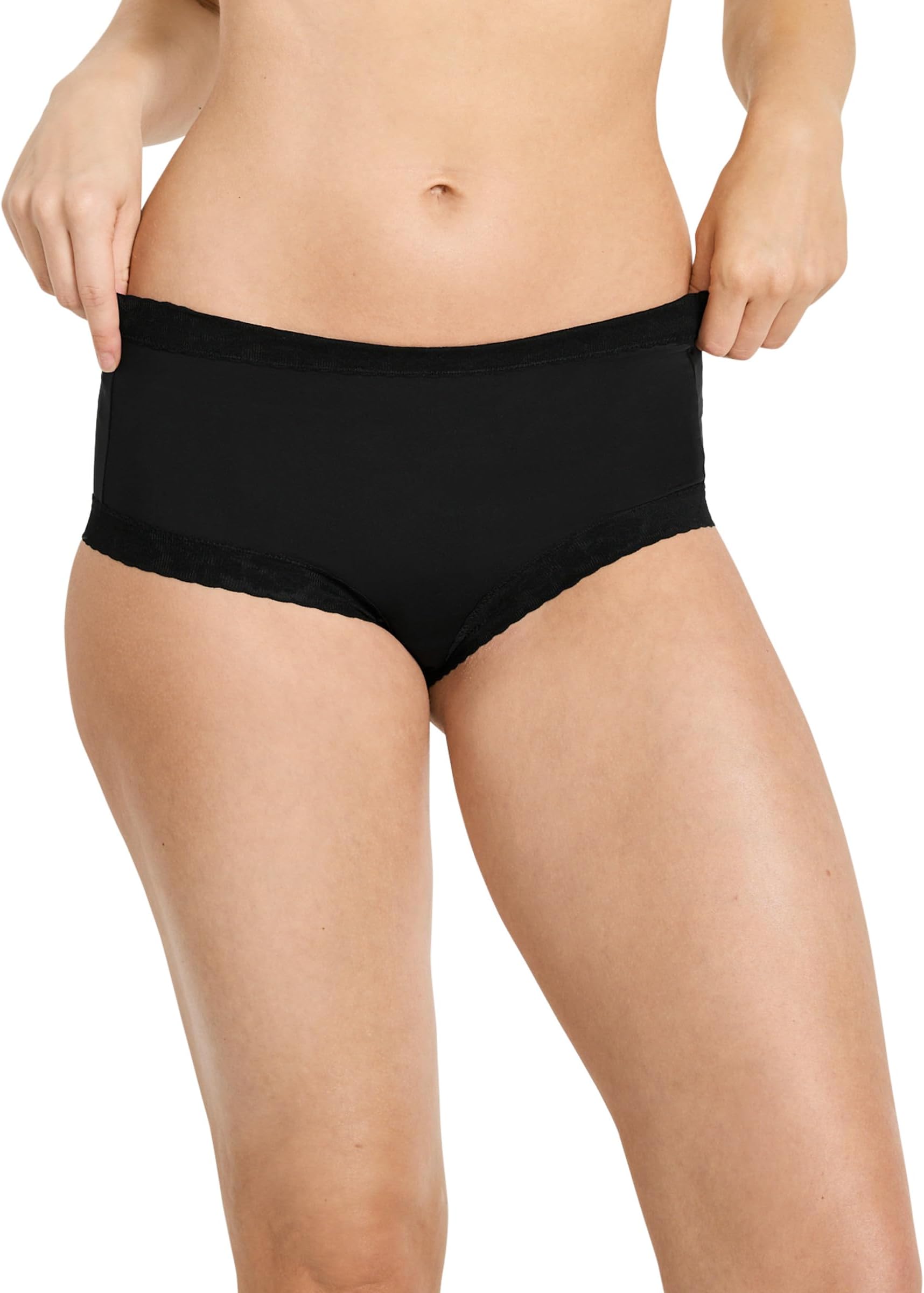 Women's Underwear Soft Stretch Lace Microfiber Brief