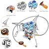 Camping Gas Stove, Windproof Backpacking Burner Cooking Stoves 6800W, Foldable Rocket Camping Stove with Carry Box, Outdoor Camping Gas Burner for Cooking, Hiking, Camping, Trekking, Picnic