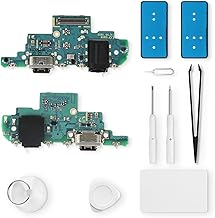 Replacement Dock for Samsung Galaxy A52S 5G Charging Connector Port Charger Port Microphone Audio Jack + Replacement Repair Kit
