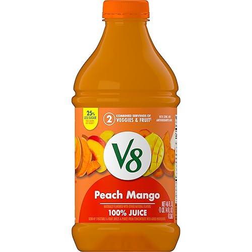 Miniatura 25 de V8 Deliciosamente Verde Jugo 100% de Frutas y Verduras, Botella de 46 fl oz