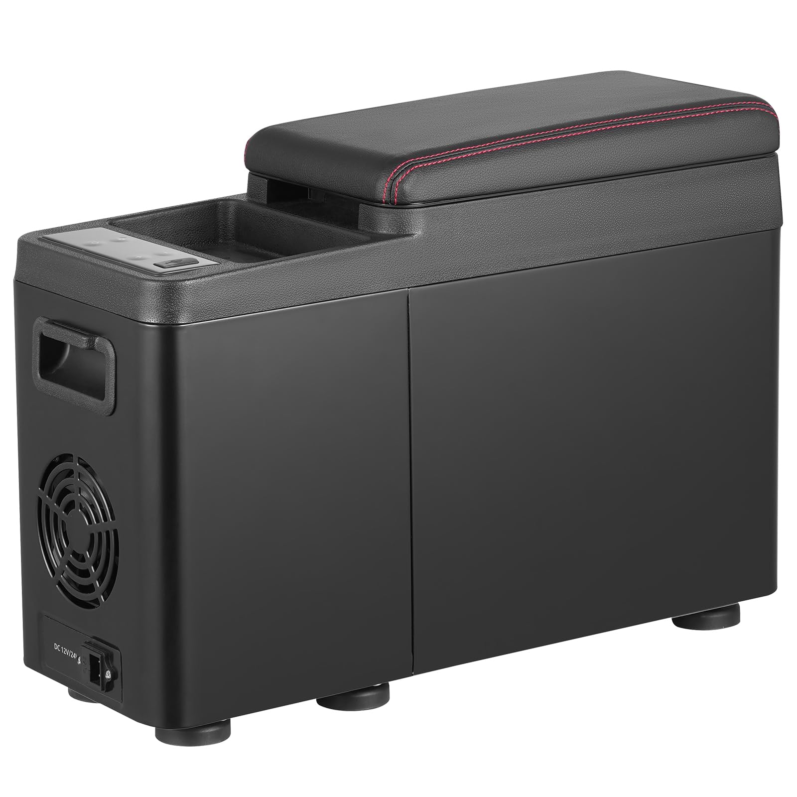 VEVOR 12 V Kühlschrank Kühlbox Auto, tragbarer 8 L Gefrierschrank Einzelzone, einstellbarer Temperaturbereich von -20 °C bis 20 °C, 12/24 V DC / 100–240 V AC, Kompressorkühler Outdoor, Camping