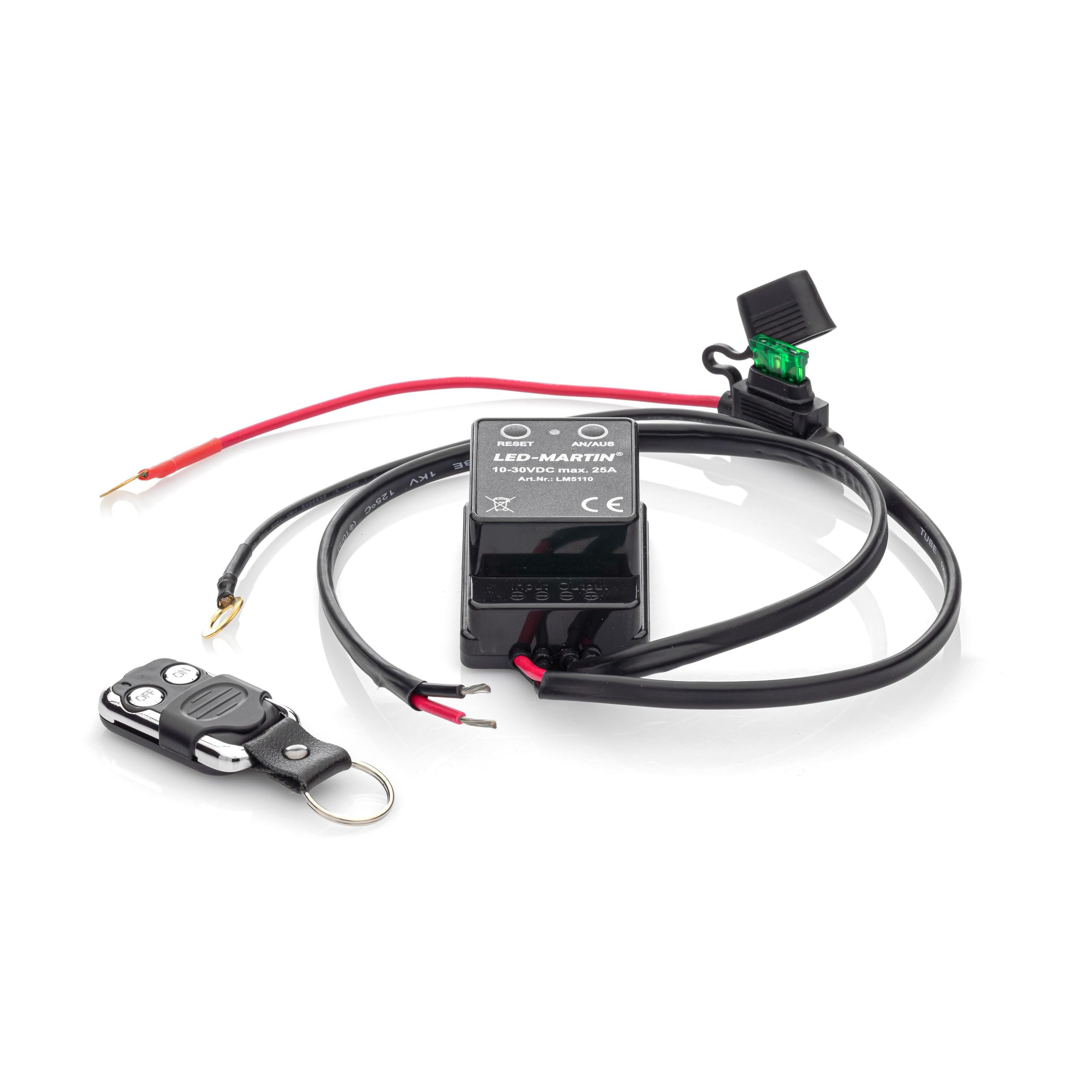LED-MARTIN Fernschalter - 12V/24V - 25A - IP65