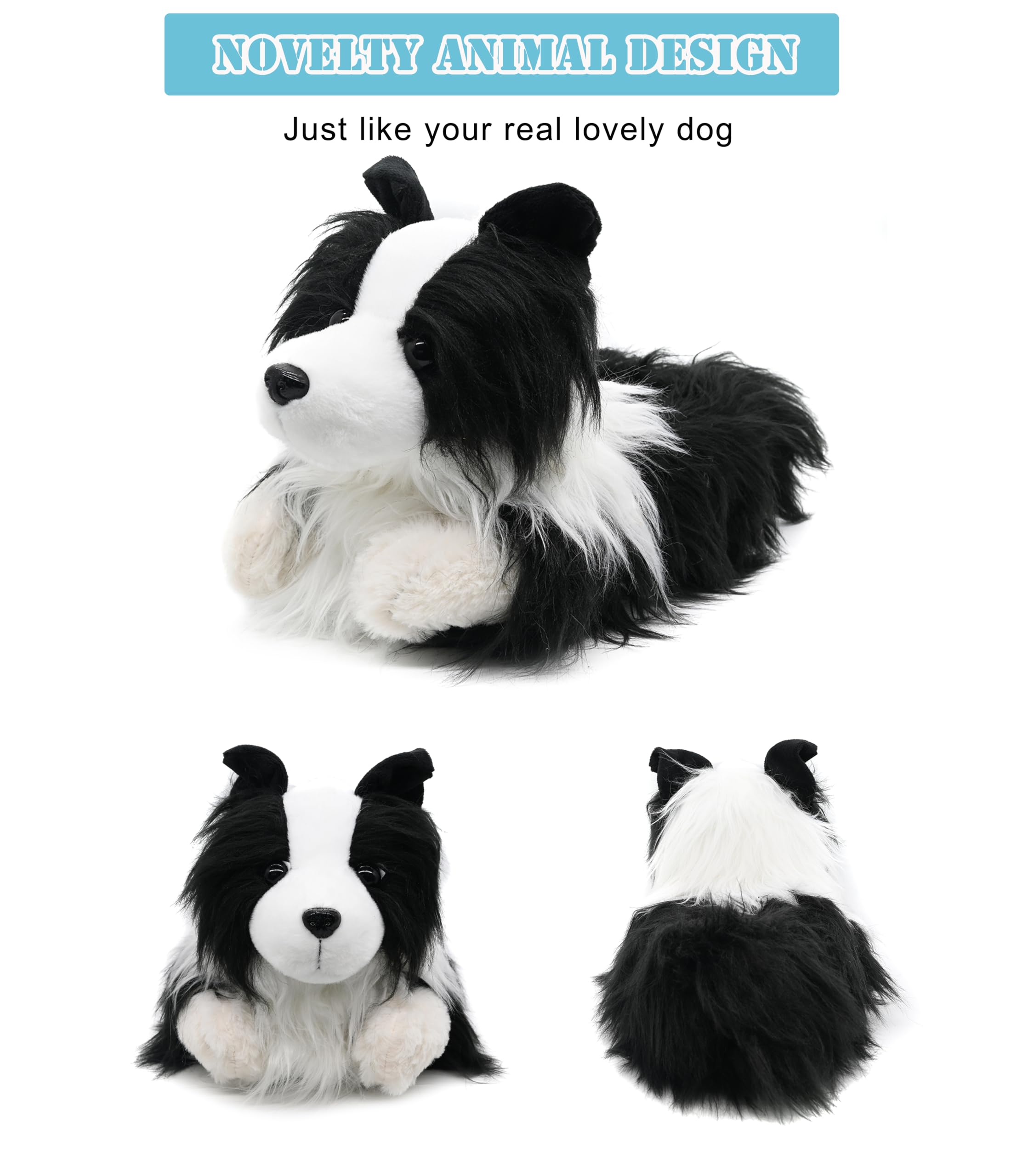 Onmygogo Pantofole invernali Fuzzy Animal Dog House per uomini e donne