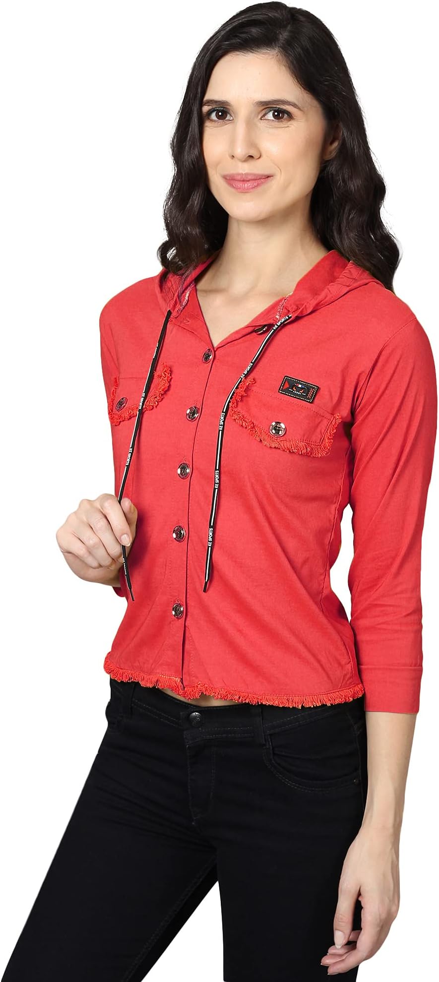 dockstreet Women ShirtsPink Moshe Shirt Hoodie S