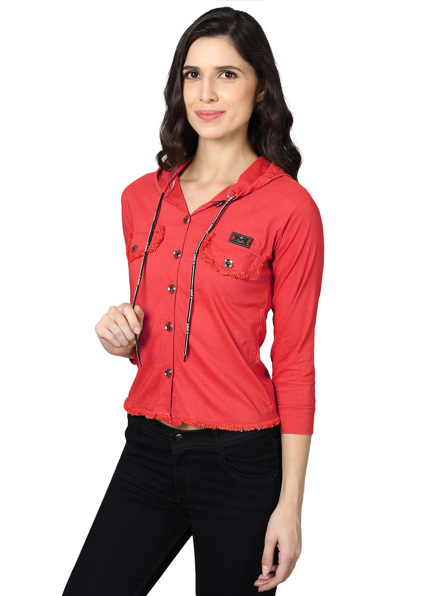 dockstreet Women ShirtsPink Moshe Shirt Hoodie S