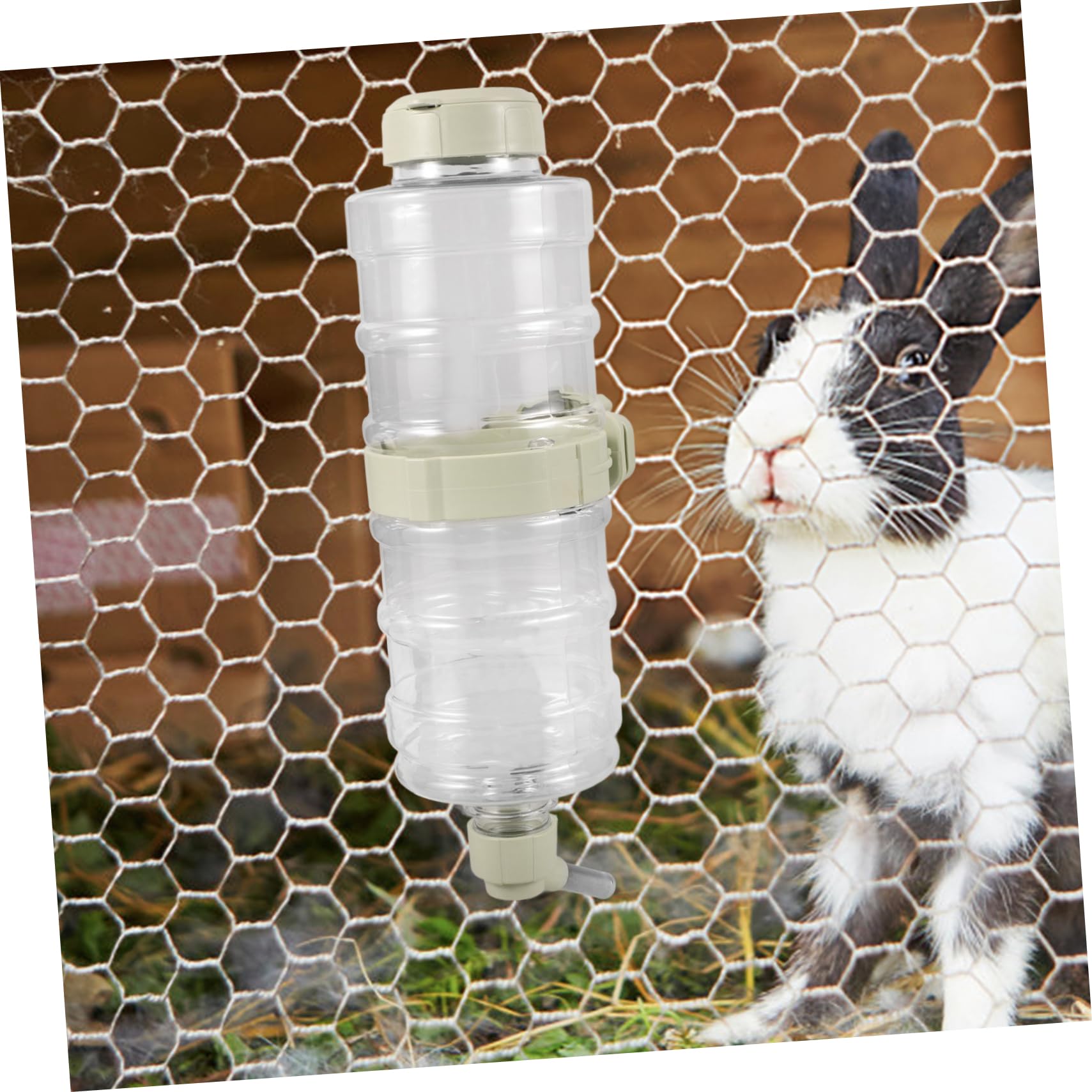 Milisten 3stücke Hundewasserflasche Für Käfige Auslaufsicherer Wasserspender Für Kleine Tiere Mit Automatischer Fütterung Für Hunde Katzen Kaninchen Und Meerschweinchen