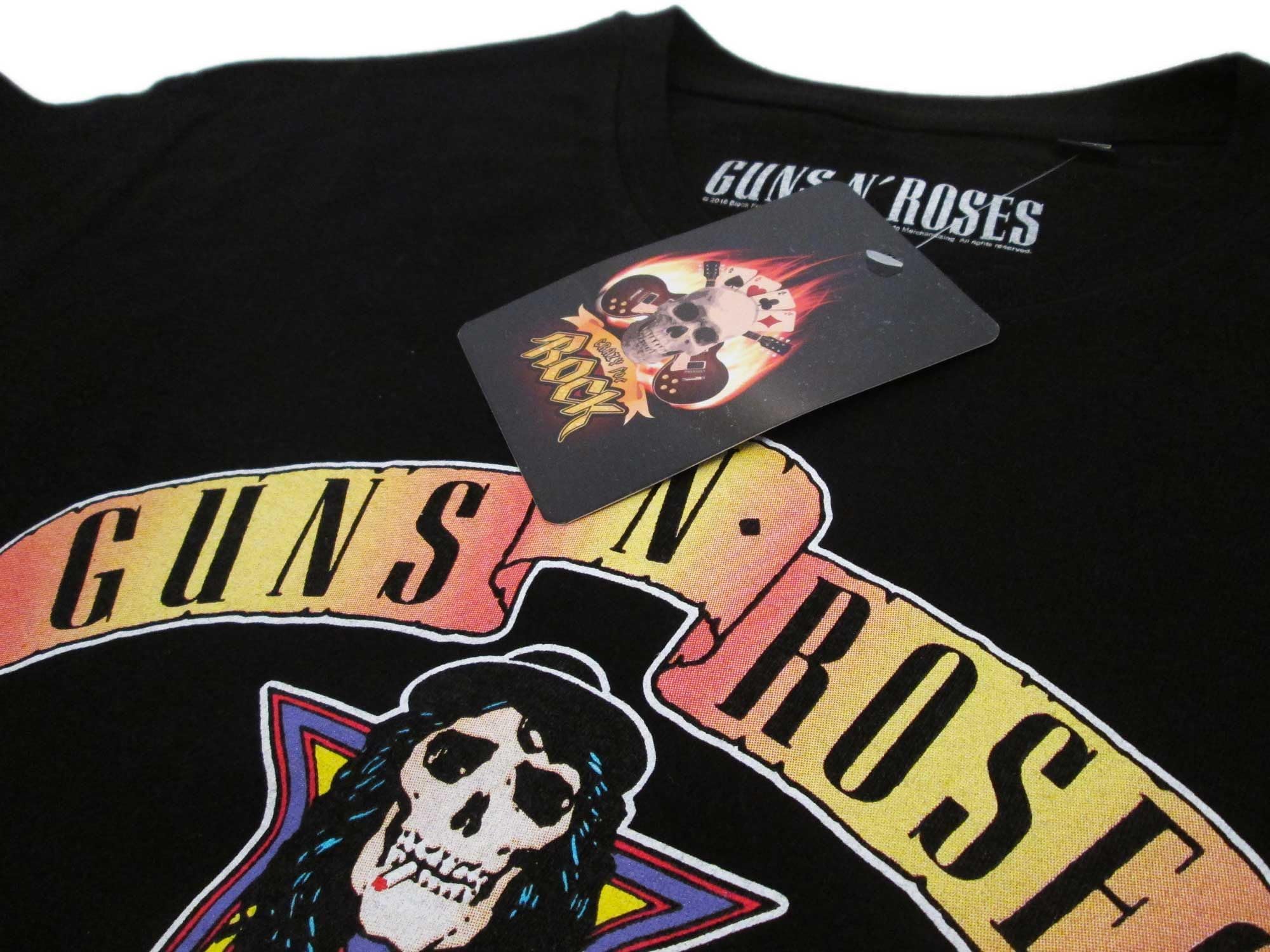 T-shirt Guns N Roses Appetite for Destruction T-shirt Hard Rock Band officiel Maillot album disque vinyle CD unisexe homme femme noir adulte garçon
