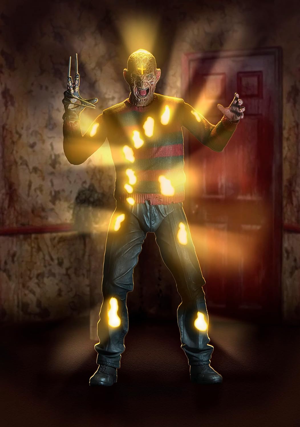 NECA Nightmare on Elm Street: Dream Warriors Freddy 1/4 Scale Action Figure