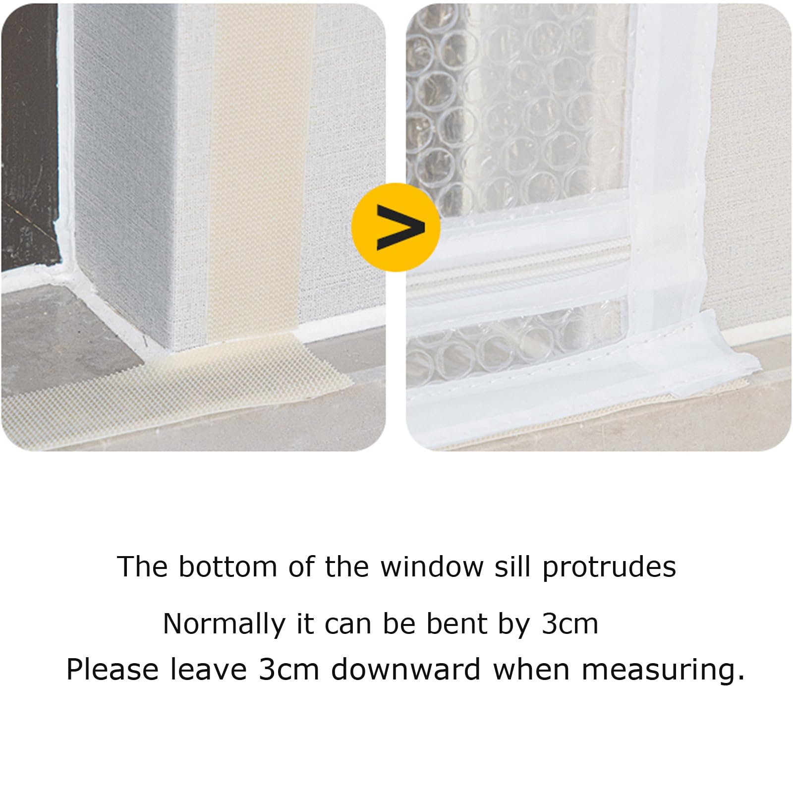 Kit Isolante Per Finestre | Pellicola Termica Trasparente | 120x140 Cm - Foto 7