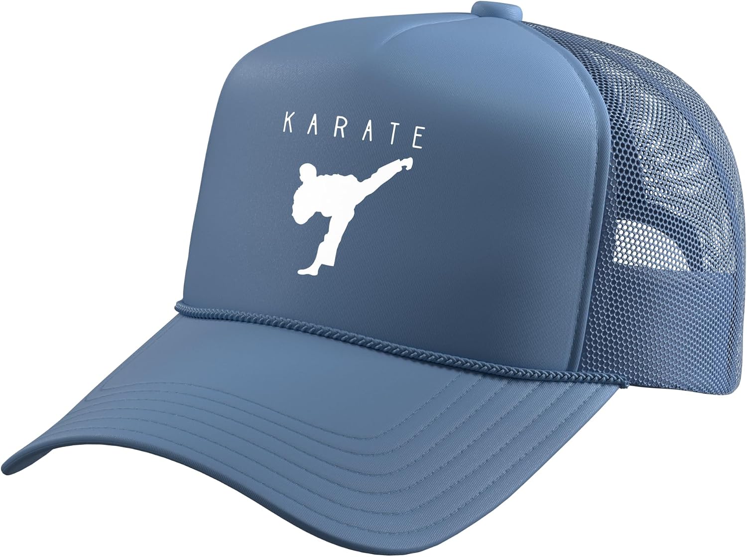 Karate Beginner/Karate Students/Karate Teacher Design Trucker Hat with Adjustable Mesh Back