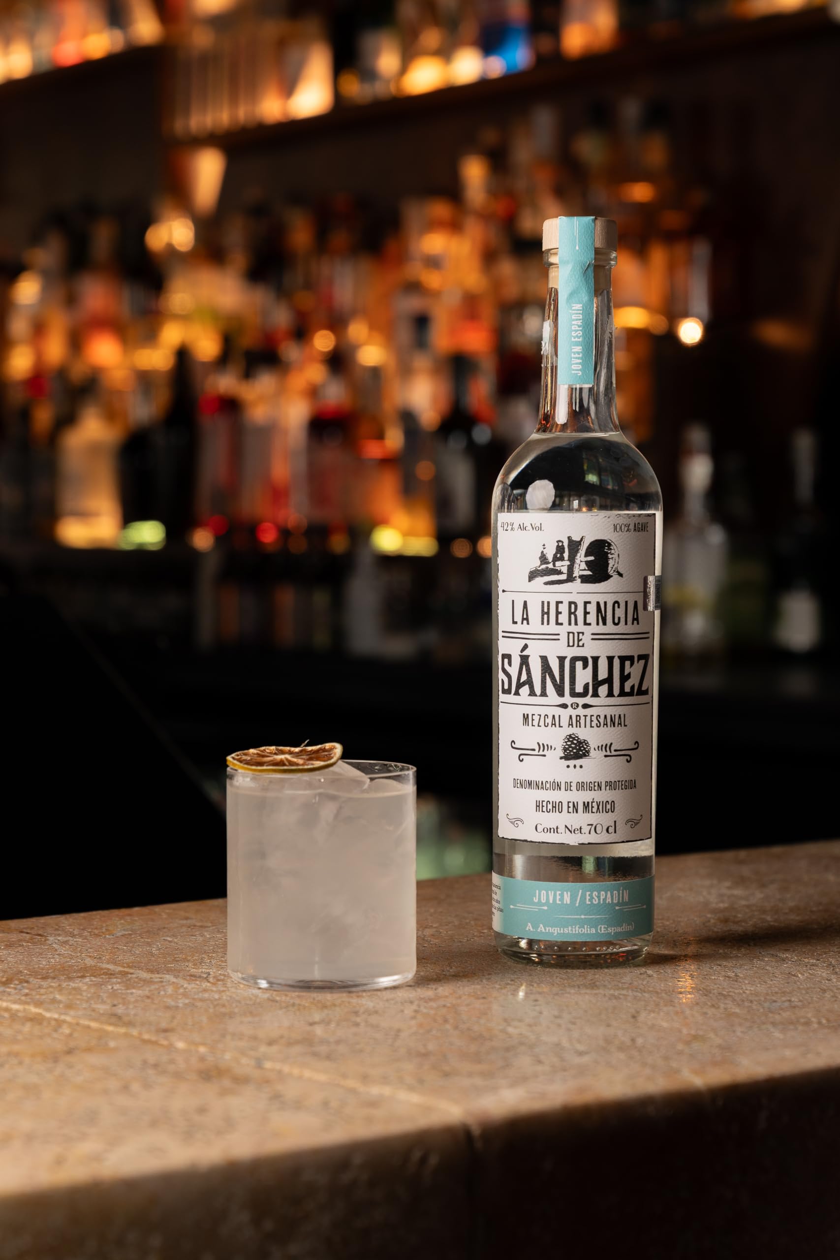 La Herencia De Sánchez Mezcal Joven Espadín