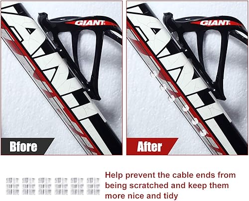 Miniatura 5 de Línea de transmisión universal de bicicleta Cambio de bicicleta Cable y cable de freno Kit para reparación de bicicletas de montaña