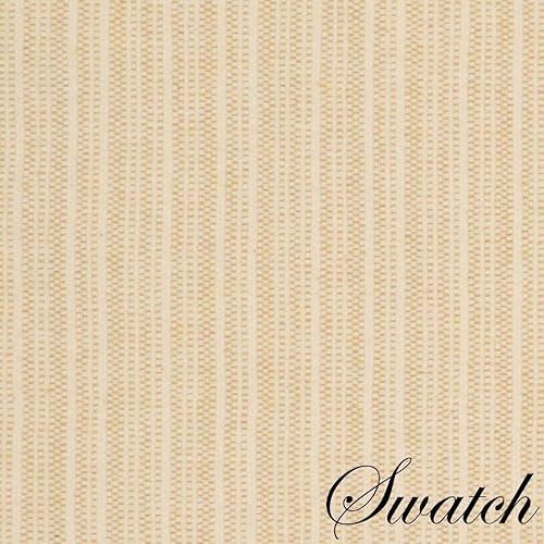 Miniatura 3 de Sweet Pea Linens - Camino de mesa de 70 pulgadas (tela dorada, color amarillo y bronceado), diseño de rayas, color dorado