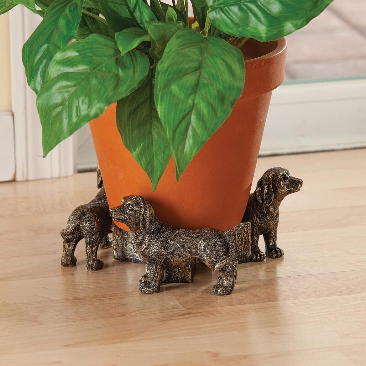 Fox Valley Traders Dachshund Plant Pot Feet, Set of 3