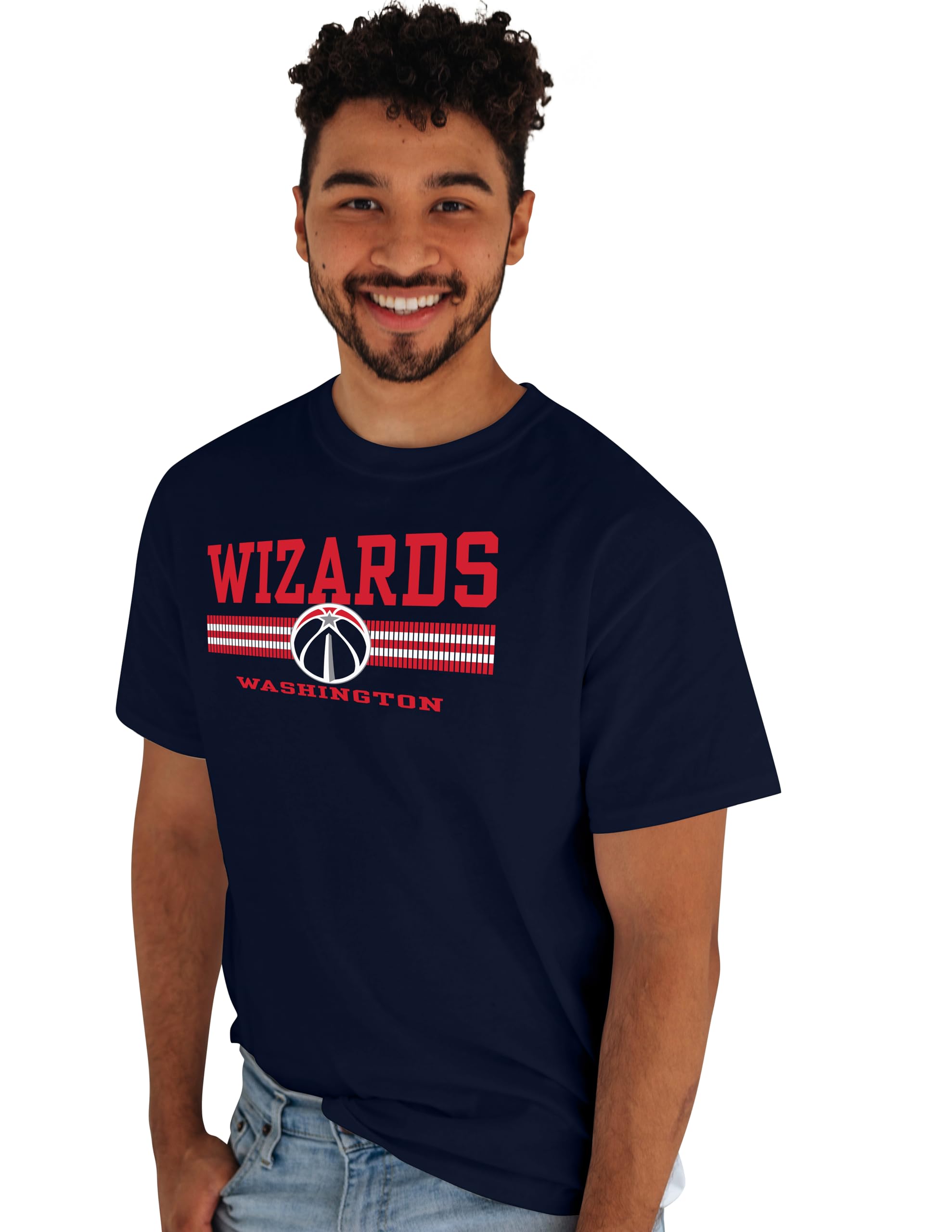 Blue 84 NBA Officially Licensed T-Shirt Basketball Team Color
