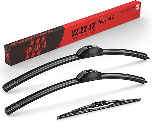 Miniatura 87 de BERG REGEN Juego de limpiaparabrisas de 26+16 pulgadas con limpiaparabrisas trasero de 12 pulgadas de repuesto para Subaru Crosstrek 2013-2017