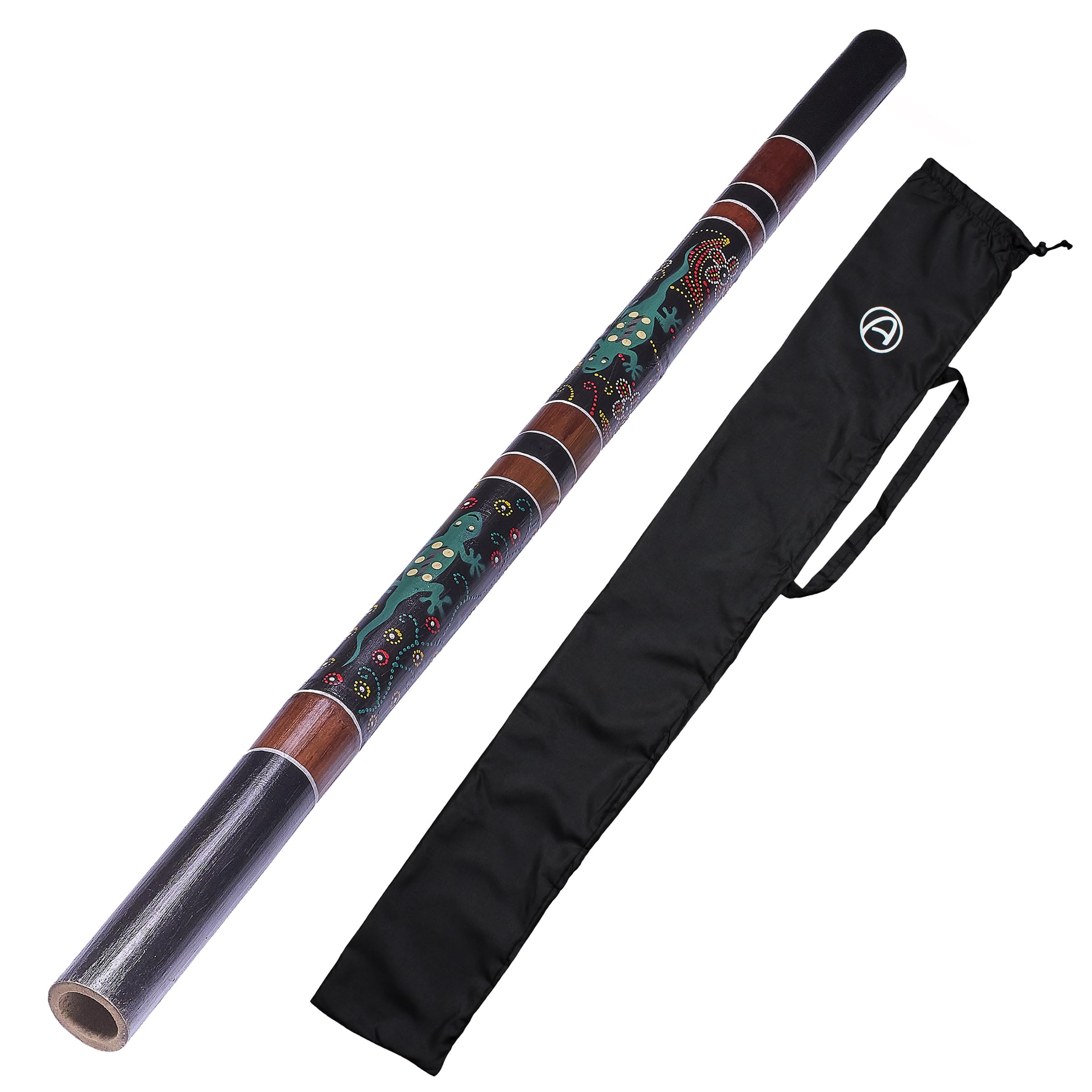 Bambus Didgeridoo 120cm – Green Gekko Design z ciepłym niskim tonem