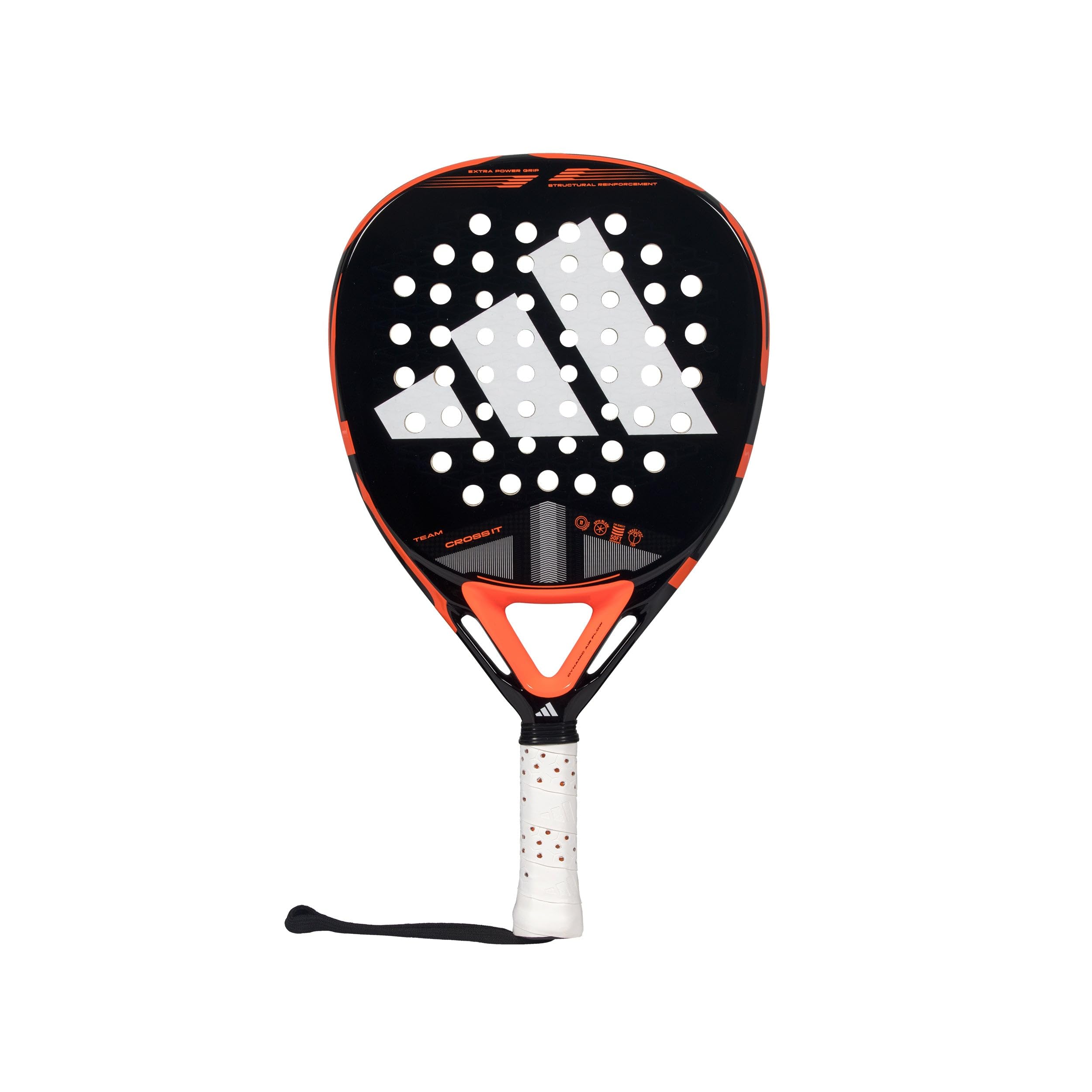 Adidas Padel Racket Cross It Team 2025, Black / Orange