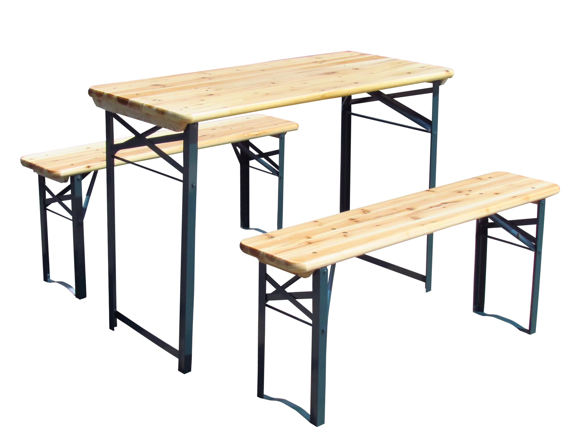 Balkon-Bierzeltgarnitur 3-teilig 110cm lang