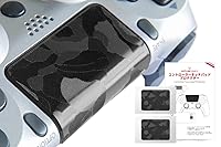 Vista 1 de 2Pcs of Hotline Games Touchpad Protector Compatible with PS4 Controller, Enhanced Texture Skin Compatible with Playstation 4 DualShock,Pre-Cut,Easy