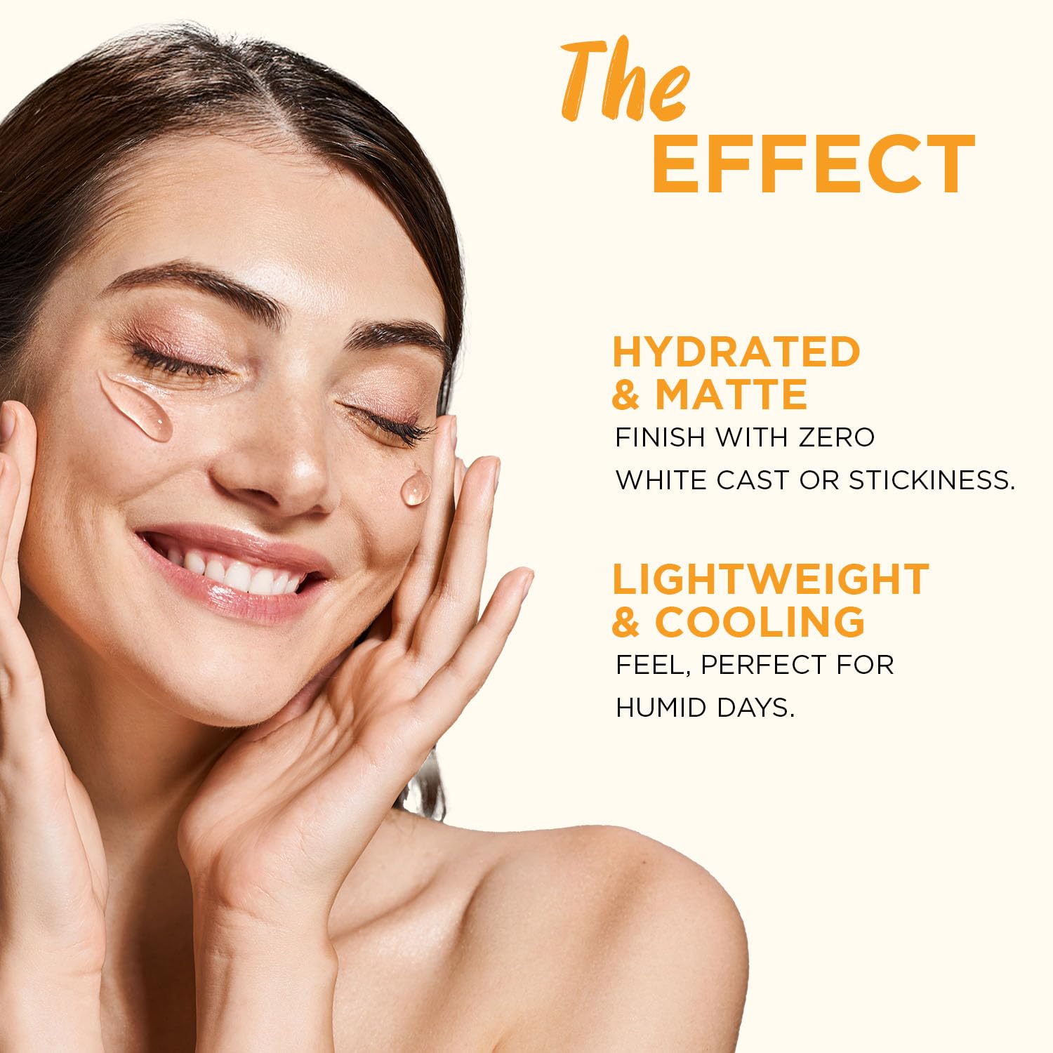 ORGATRE Sun Shield SPF 50 PA++++ Sunscreen for Women & Girls, Vitamin C, Niacinamide & Hyaluronic Acid, Non-Greasy, No White Cast, Water Resistant, Face Cream for Glowing Skin & Acne Prone Skin 50gm - Image 4 thumbnail