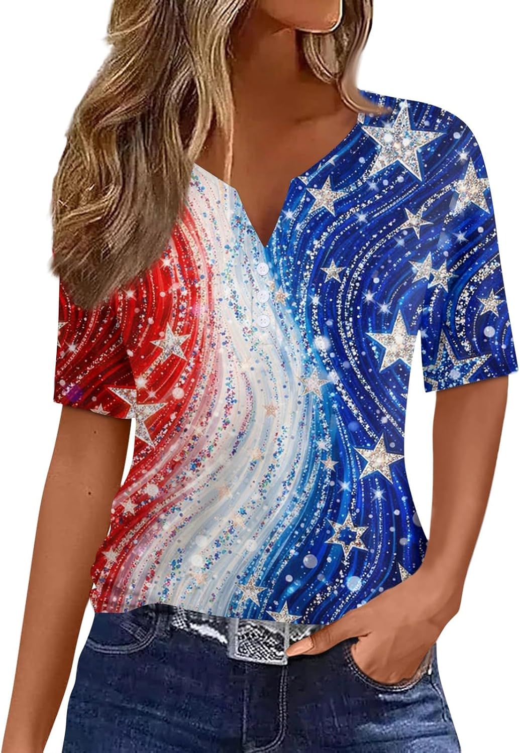 250 Anniversary USA Short Sleeve Tops for Women America Freedom Shirts Boho Fourth of July Casual Graphic Tees
