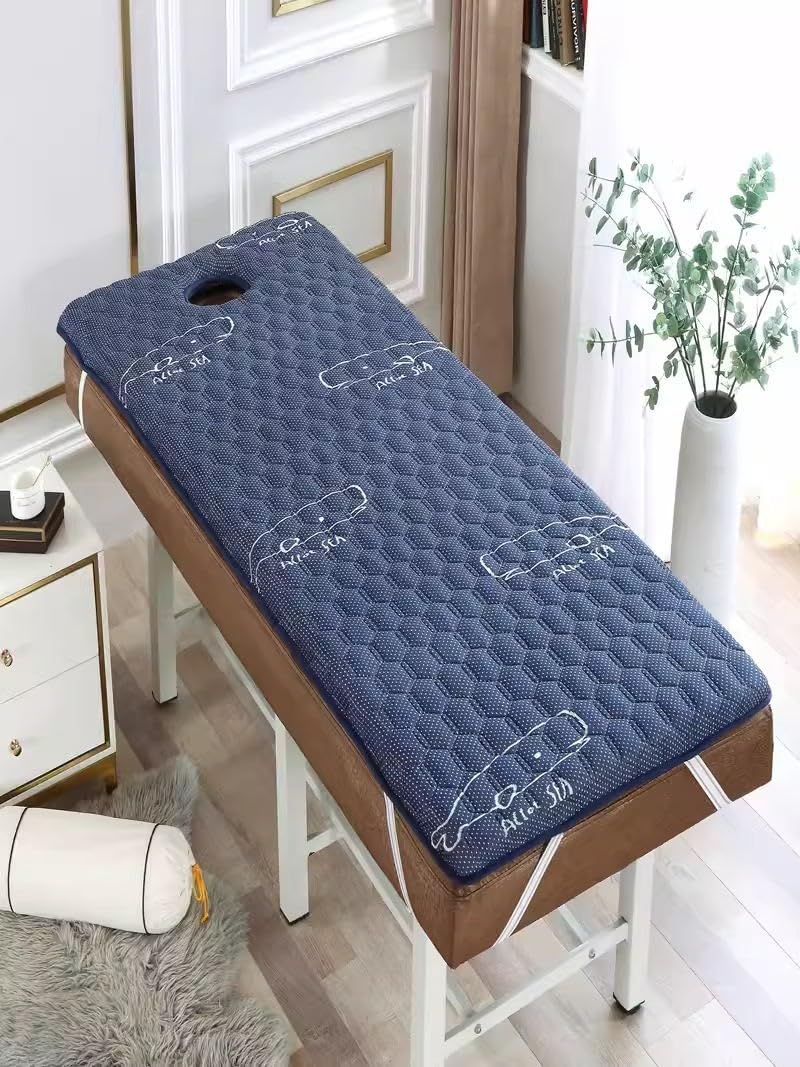 Matelas lit de beauté à mémoire de forme ergonomique avec cavité faciale