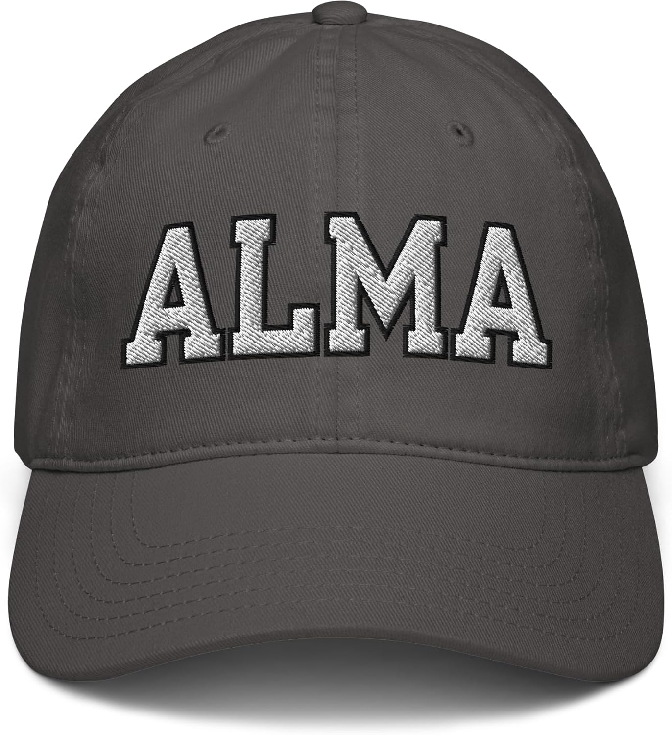 Alma College Scots Title Gray Officially Licensed Adjustable Baseball Hat