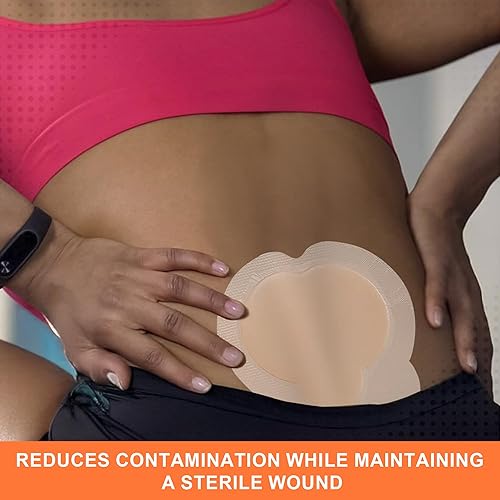 Miniatura 6 de MedVance Aderezo antibacteriano altamente absorbente de silicona plateada con bordes, sacro, sacro, 9 x 9 pulgadas (almohadilla de 6.6 x 6.4