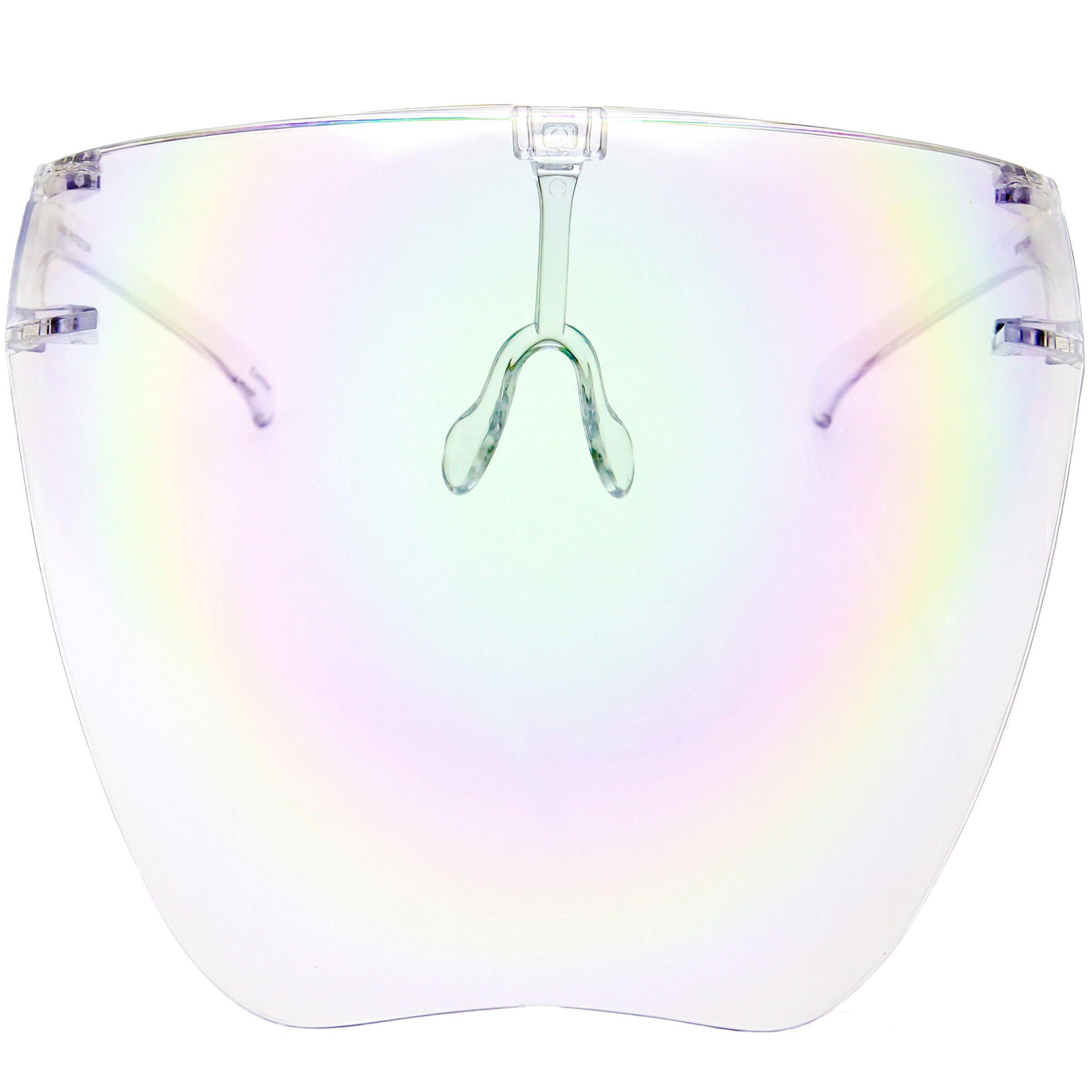 Protective Face Shield Full Cover Visor Glasses/Sunglasses (Anti-Fog)