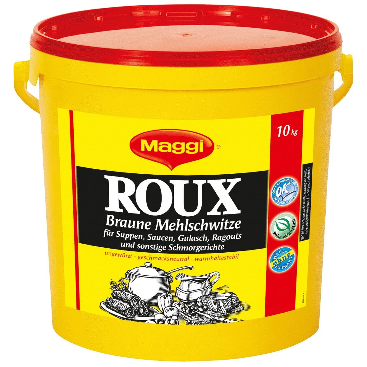 Maggi Roux Braune Mehlschwitze 10 kg, 1er Pack (1 x 10 kg)