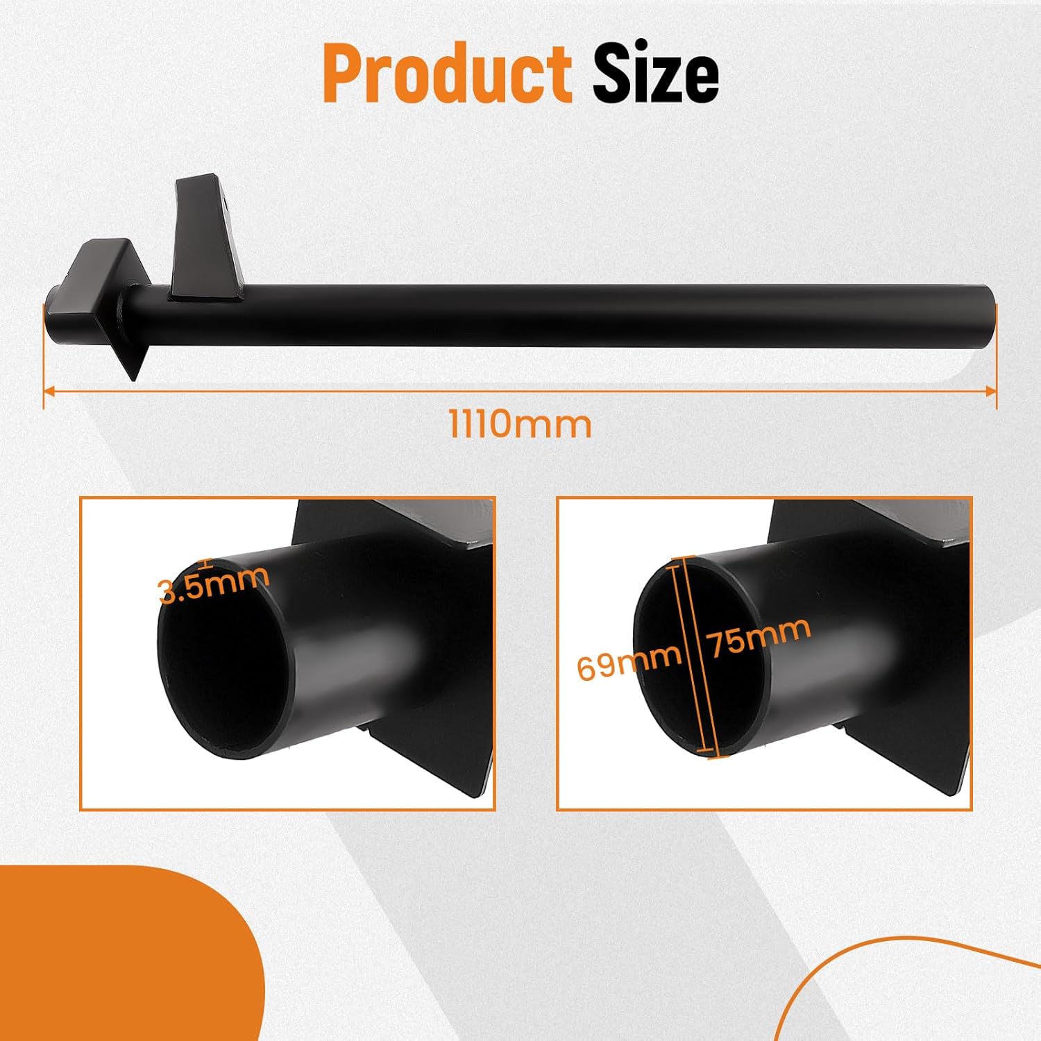 maXpeedingrods Rear Upper Shock Mount Crossmember with Bracket Fit for Chevy Silverado 1500 GMC Sierra 1500 2007-2014