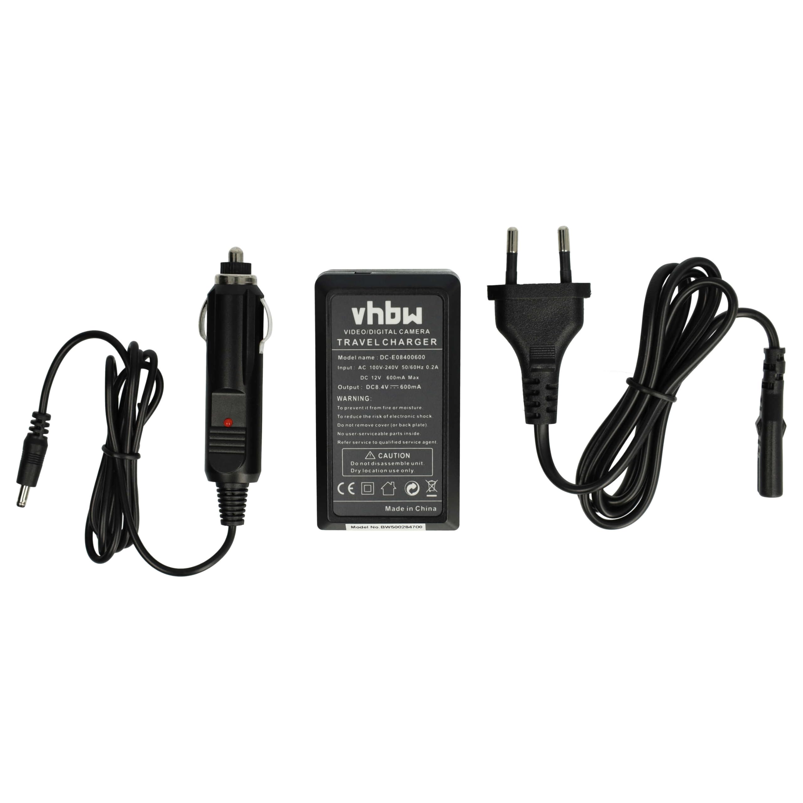 vhbw USB-acculader compatibel met Fujifilm MX-1700, MX-1900, MX-2700