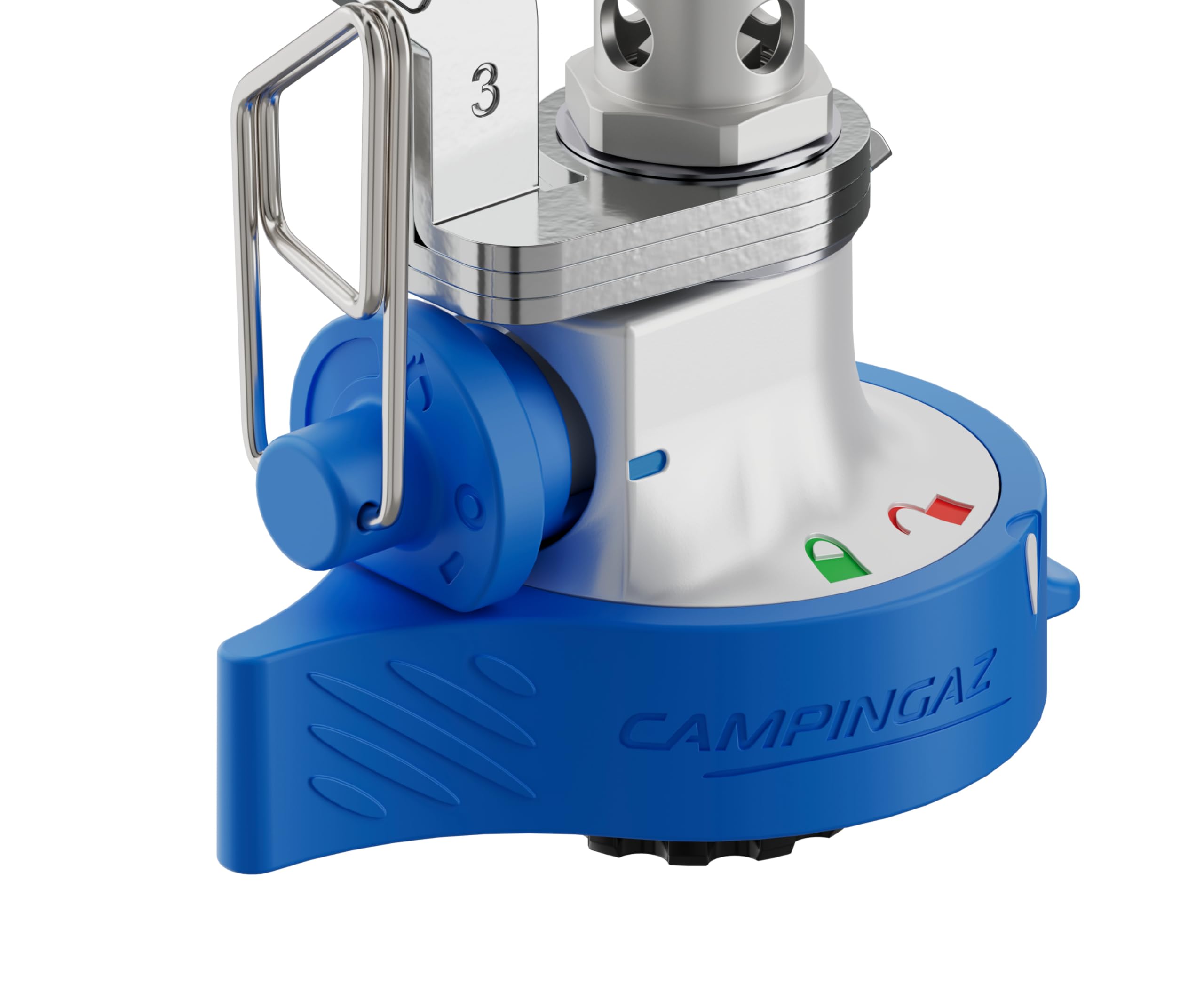 Campingaz Twister Connect PZ Herd | Mit Easy Clic Anschluss und Dual Lock Funktion | Leichter 1-Brenner Gaskocher | Einzelbrenner | Leistungsstarke Leistung 2900W | Für Camping, Festivals und Wandern