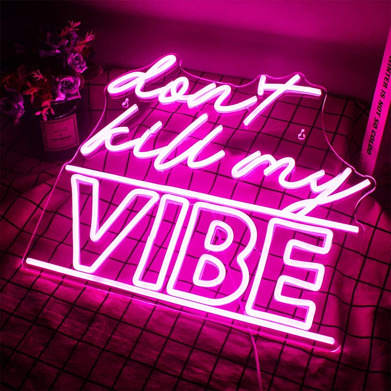 neonowa Niestandardowe dekoracje LED zasilane przez USB lampki nocne z przełącznikiem, wisząca świecąca tablica informacyjna, 40X36 cm Personalizowane logo Bar Shop Party Name Logo