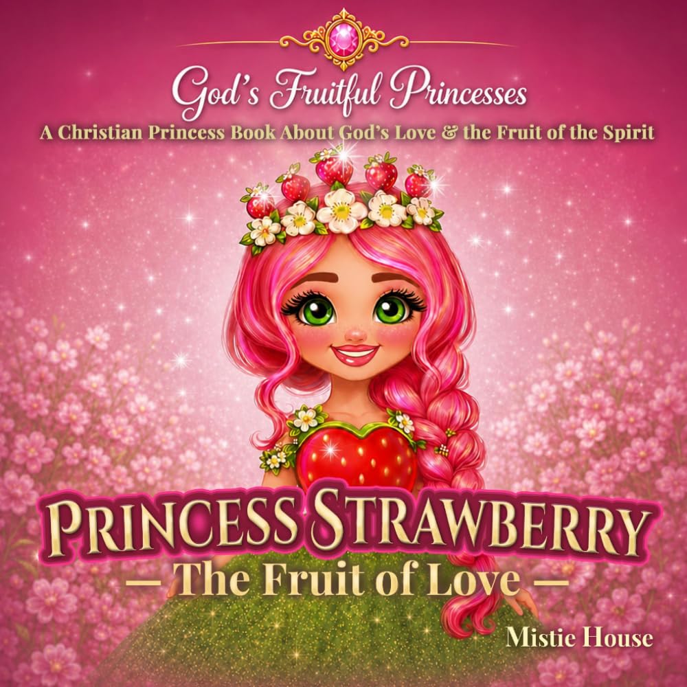 Princess Strawberry: The Fruit of Love: A Christian Princess Picture Book About God’s Love, Kindness, and the Fruit of the Spirit (God’s Fruitful Princesses Book 2)