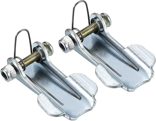PATIKIL Kit de pestillo de seguridad de gancho de 1.7 pulgadas, paquete de 2 piezas de repuesto de enganche de receptor de remolque de metal para