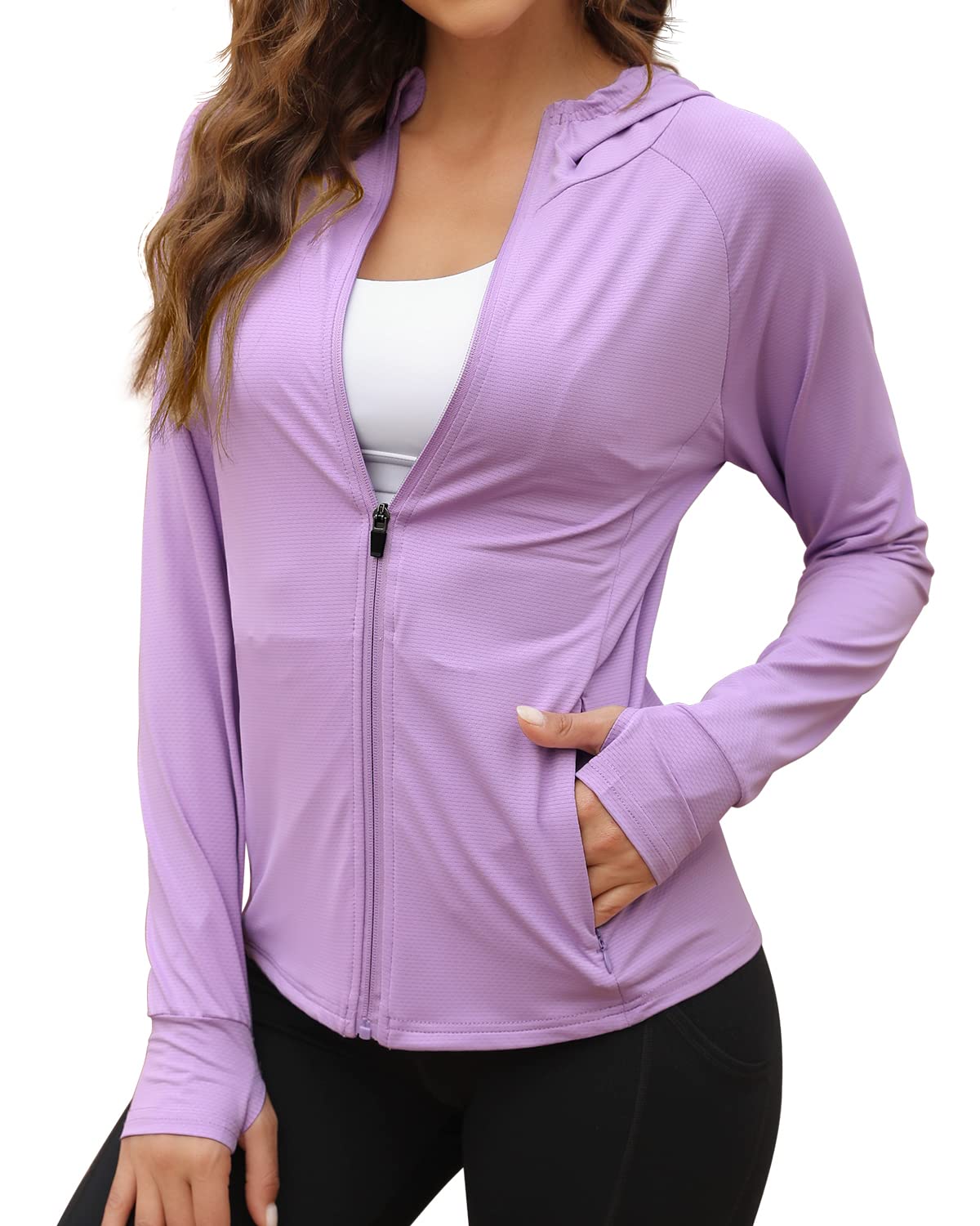 We1Fit Women's UPF 50+ Sun Protection Jacket