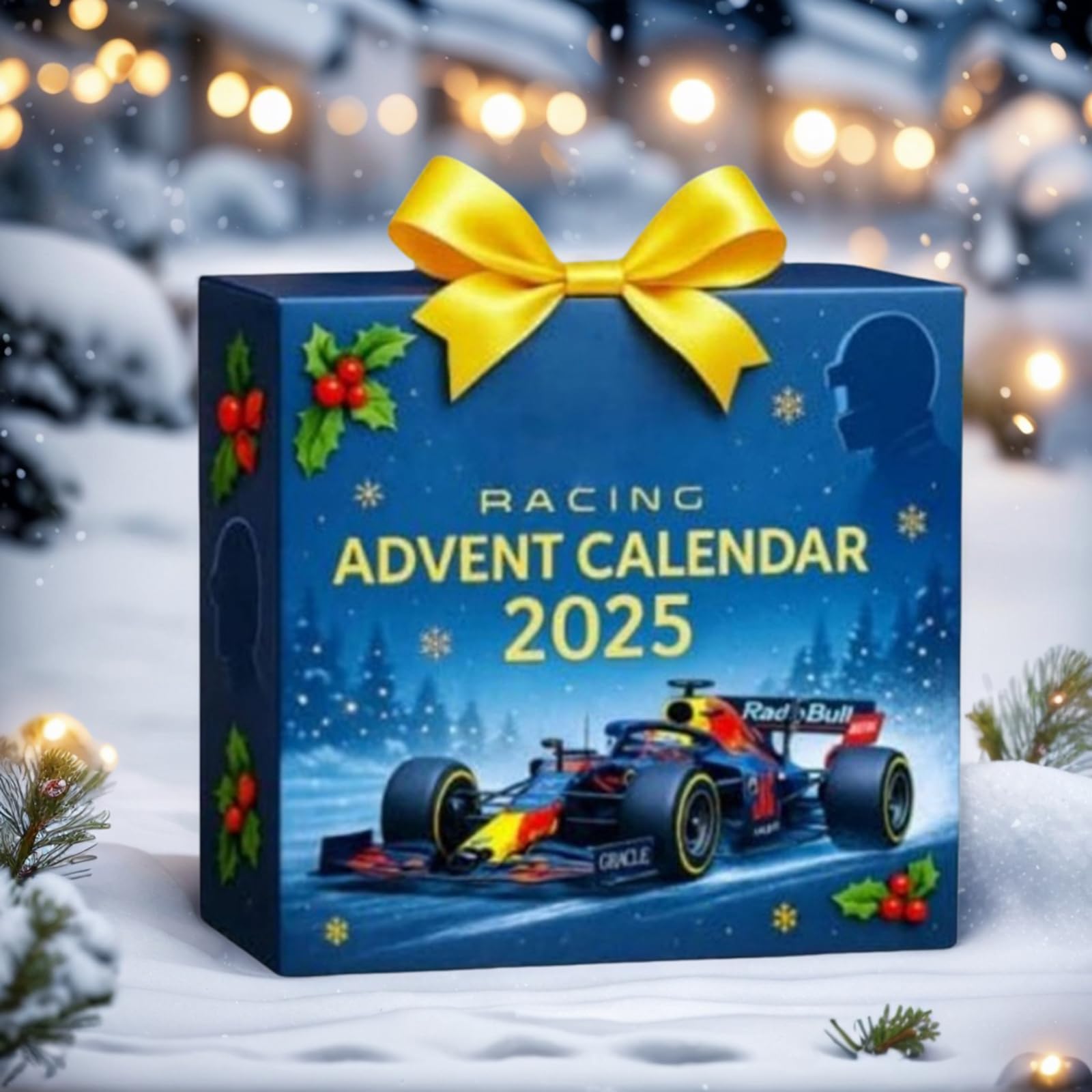 Calendrier De L'Avent Racing 2025 - 24 Surprises Voitures De Course Pour Fans, Cadeau Noël Hommes Et Garçons