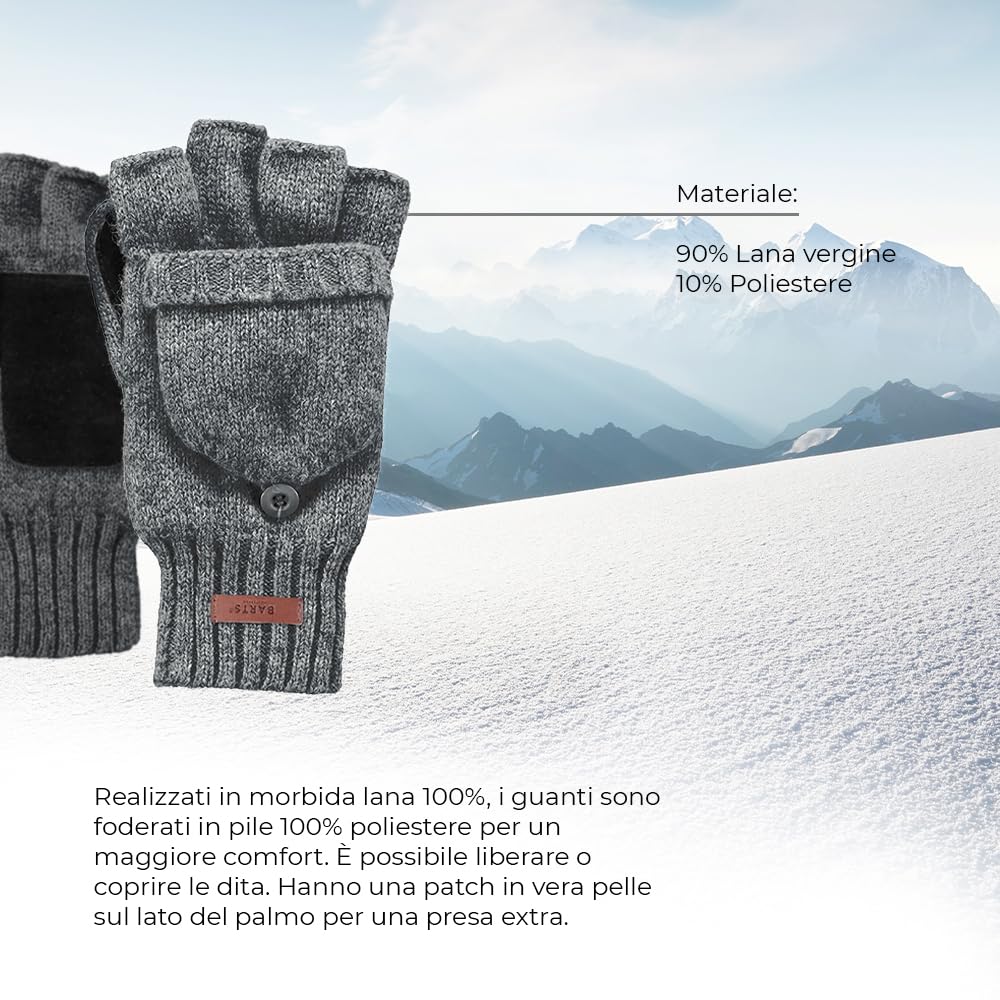 Barts Haakon Guanti Uomo (Pacco da 1)