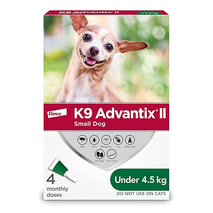 K9 Advantix II 小型狗跳蚤和蜱虫治疗剂