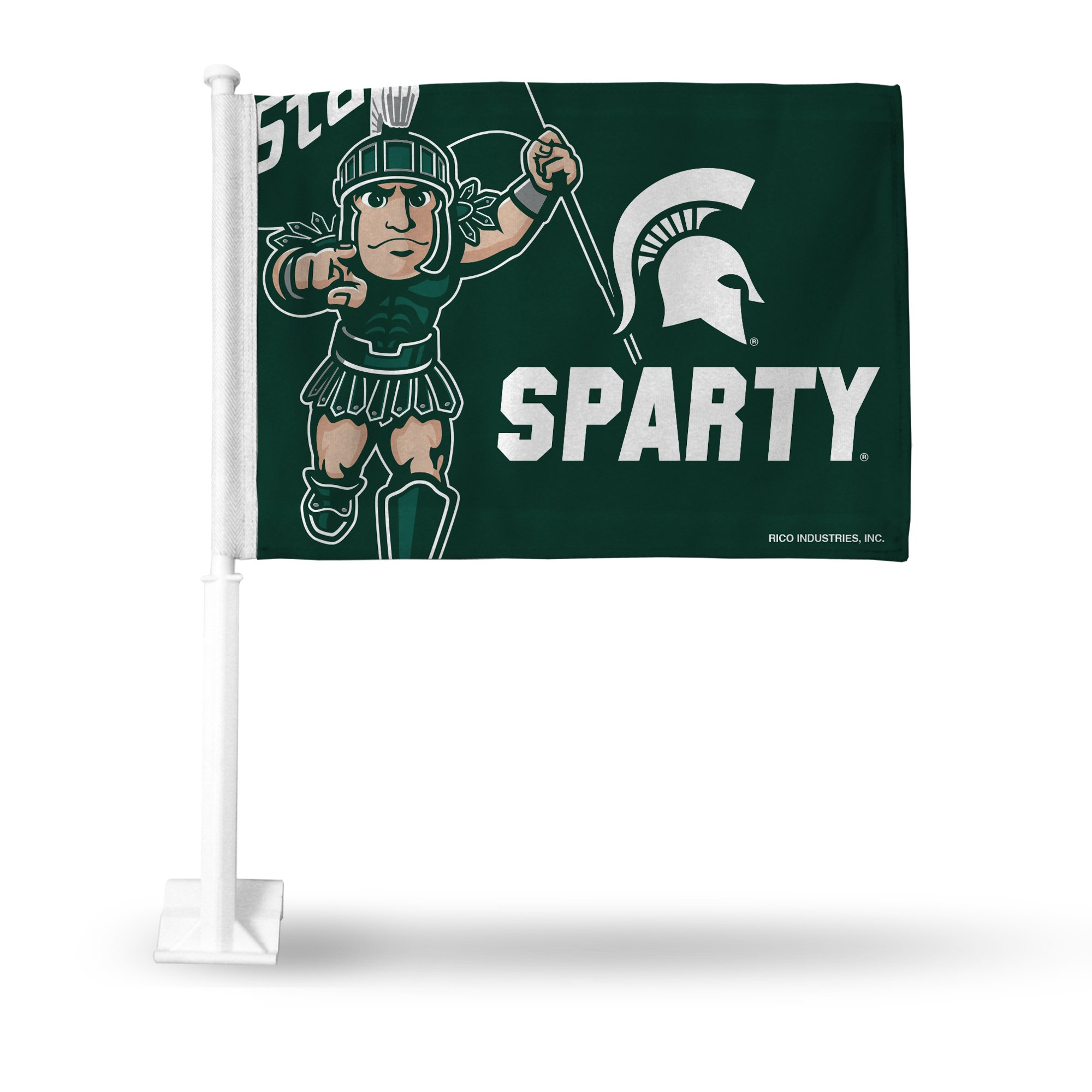 Rico Industries Ncaa Unisex Car Flag With Included Pole | Seychelles - View #8