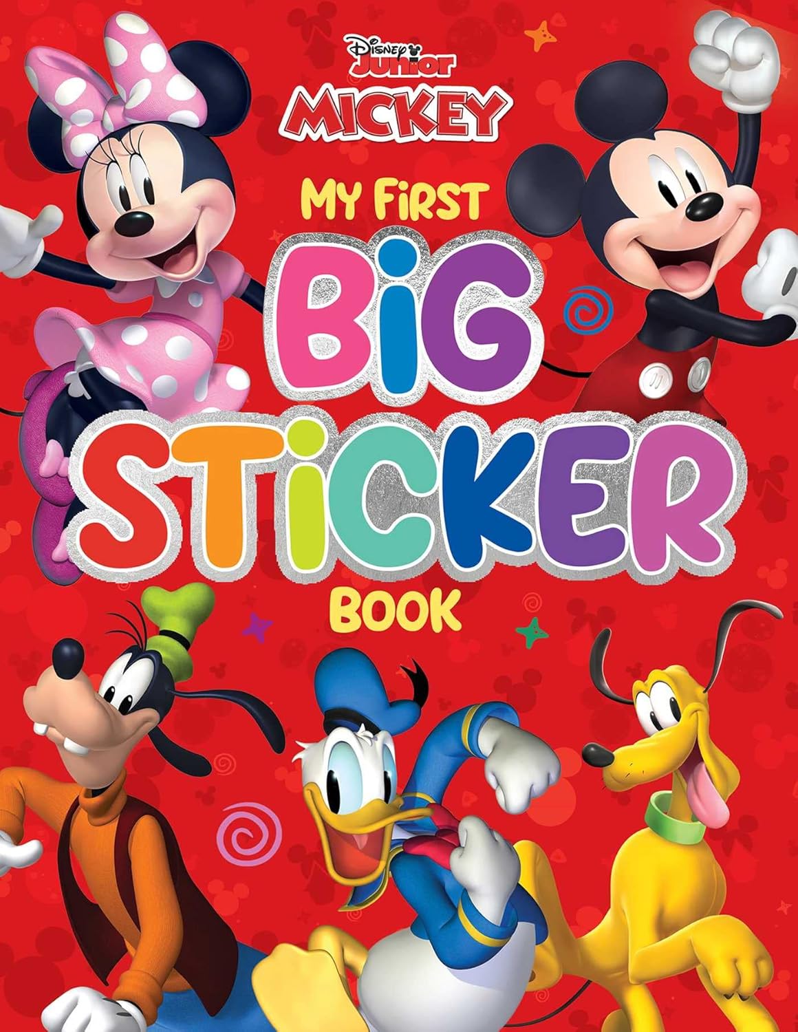 Disney Mickey My First Big Sticker Book Stickertivity with 8 Sticker