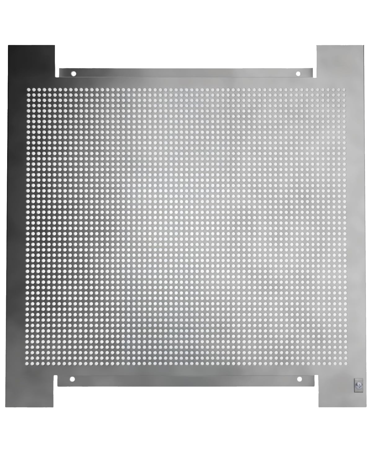 maxx.onLine blacha perforowana, płyta montażowa, 400 x 400 mm, do uziemienia/instalacji, wzmacniacza antenowego, multiprzełącznika satelitarnego, elektrycznej blachy montażowej, płyty siatkowej z