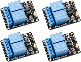 Qunqi 4pcs 5V 2 Channel 5V Relay Module with Optocoupler Low Level Trigger Expansion Board for Arduino UNO R3 MEGA 2560 1280 DSP ARM PIC AVR STM32 Raspberry Pi - coolthings.us
