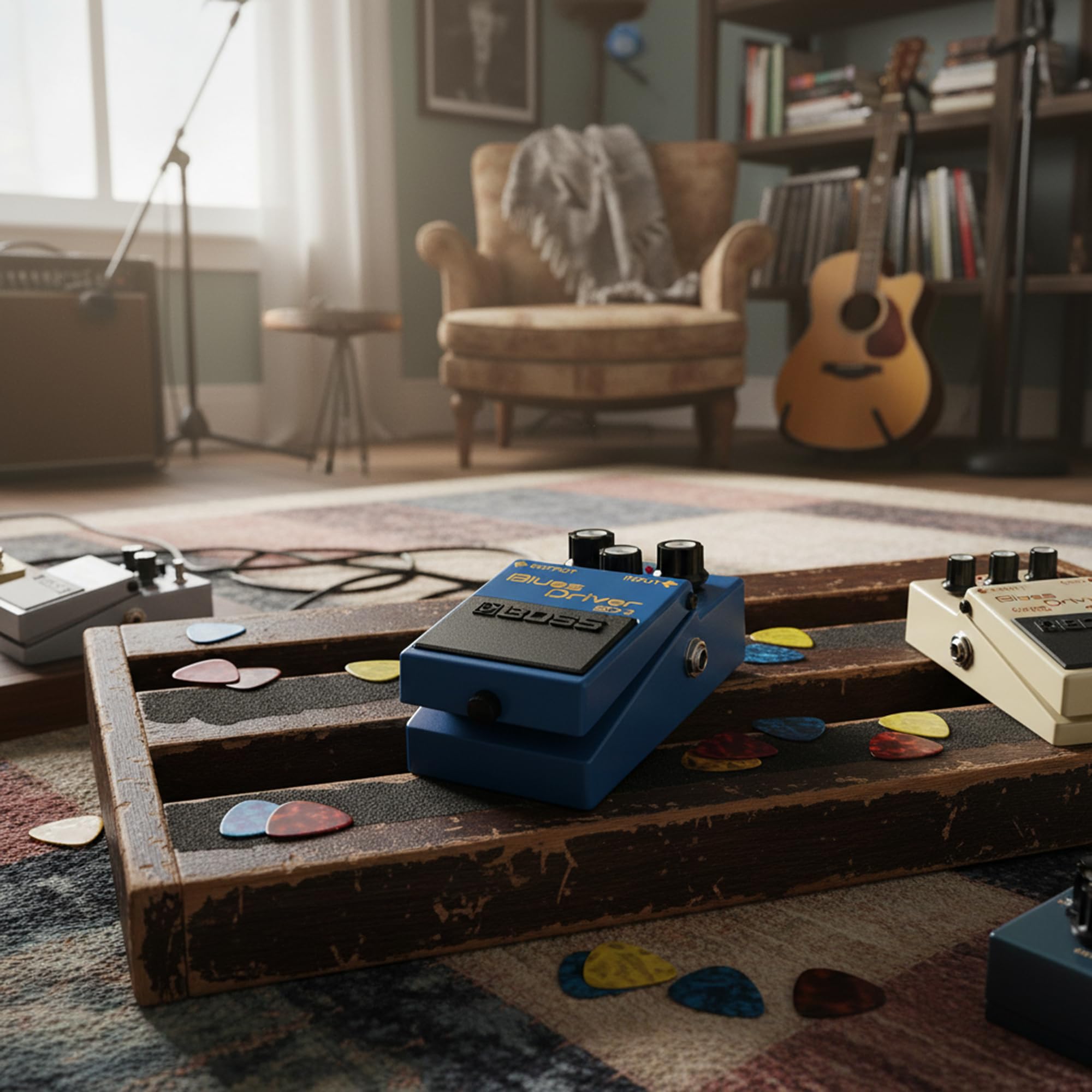 Amazon.com: Boss BD-2 Blues Driver Bundle with Gearlux Instrument