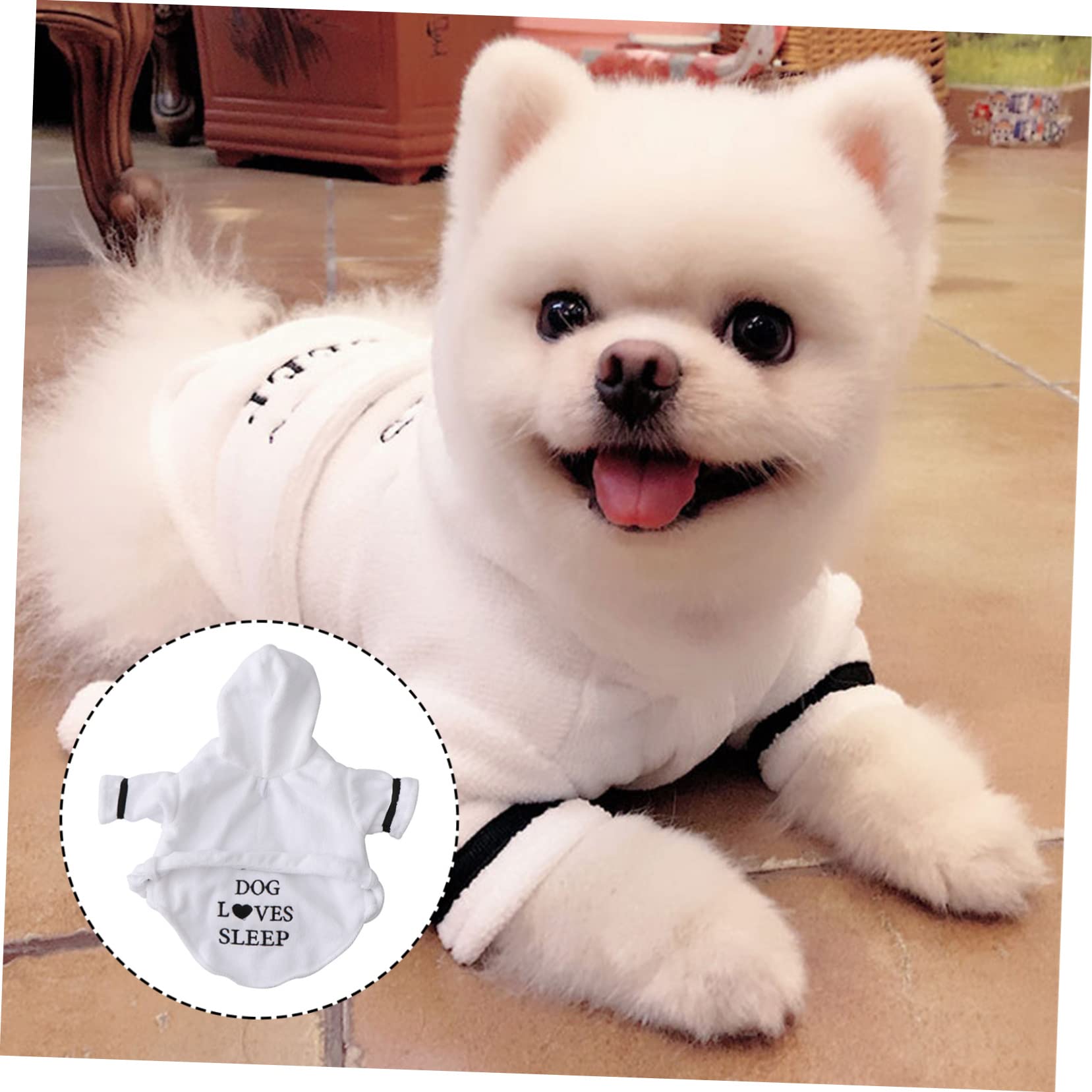 Supvox 3St Hundepyjama Tier Pyjama Hunde Bademantel Hunde-Bademantel Schlafanzug für Hunde schnell trocknende Hundehandtücher Milchspender für Welpen Haustier Bademantel welpen Bademantel