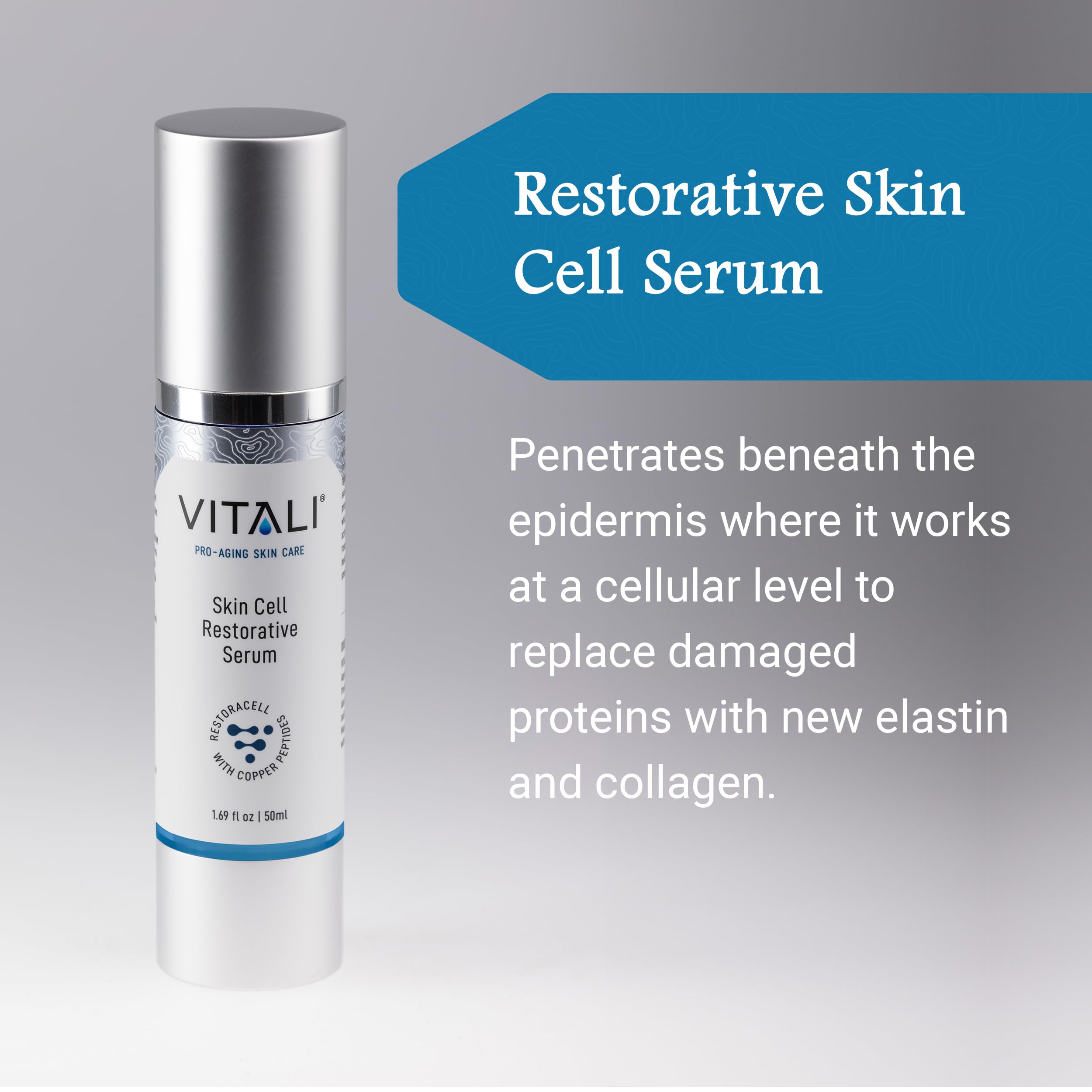 Amazon.com: Vitali 2% GHK-Cu Copper Peptide Serum – Lightweight